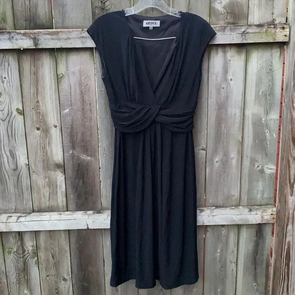 Kasper black dress sz. 4